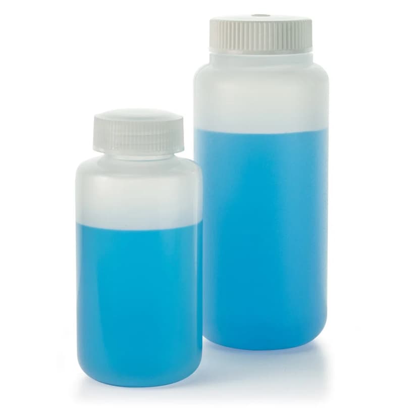 Centrifuge Bottle, 250mL, Attached Cap, PP, 4/Bag