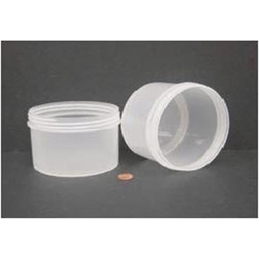 Jar, Wide Mouth, 720mL (24oz), PP, 120mm Opening, 4 3/8 x 3 1/8"   (Screw Cap Packaged Separately)