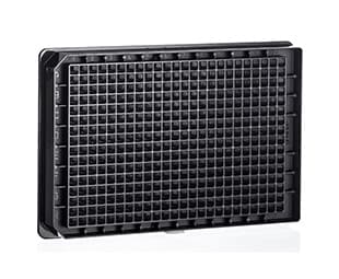 24W SensoPlate, PS, Sterile, Flat Bottom, Chimney Style, Black/Glass, Lid