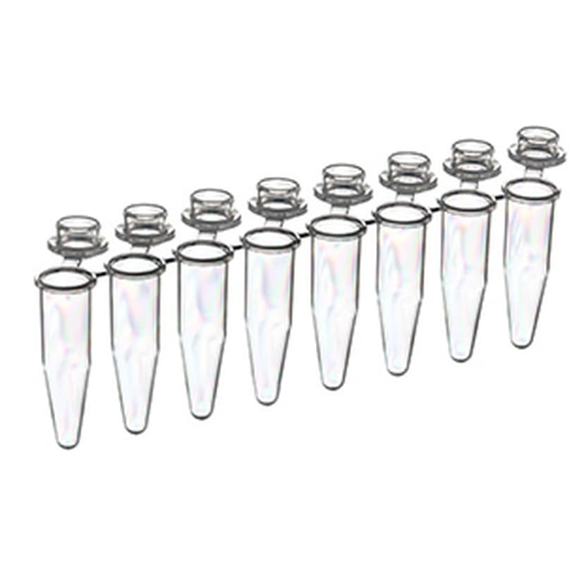 PCR 8-TUBE BREAKABLE STRIPS