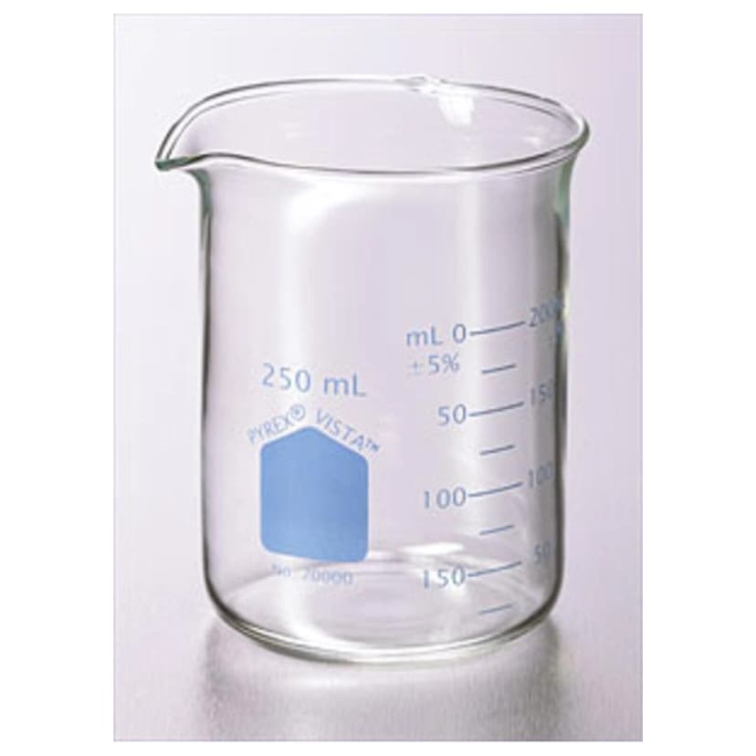 PYREX VISTA Griffin Low Form 20mL Beaker, Graduated