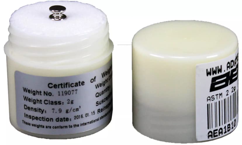 ASTM Weights - ASTM 2 -2G
