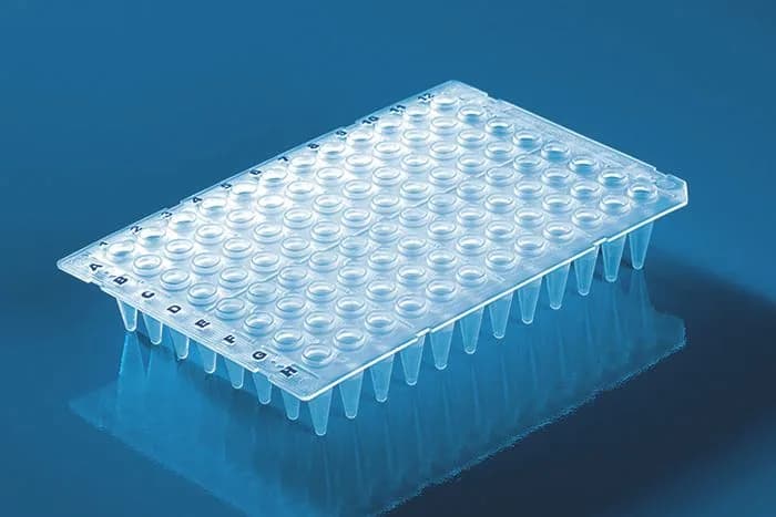 96-well PCR plate semi-sk rais Low Profile clear 50 plates