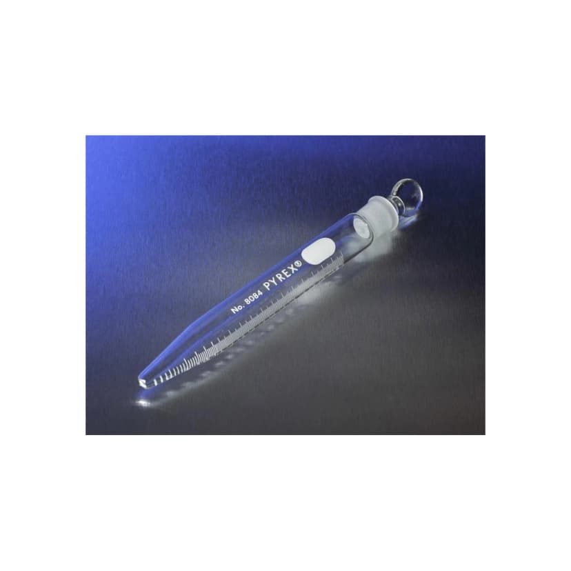 PYREX 15mL Conical Centrifuge Tube with White Graduations and Standard Taper Pennyhead Stopper