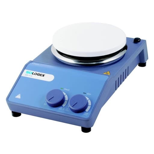 SCI340-HS Analog Circular Magnetic Hotplate Stirrer, ceramic plate, 220-240V, 50/60Hz, UK Plug
