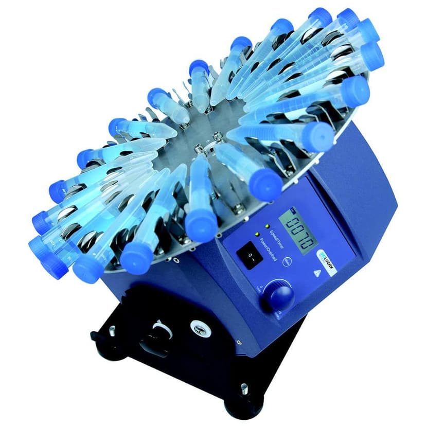 SCI-RD-Pro LCD Digital Tube Rotator Mixer, with 18900162 50ml tube holder accessory, 100-220V, 50/60Hz, US Plug
