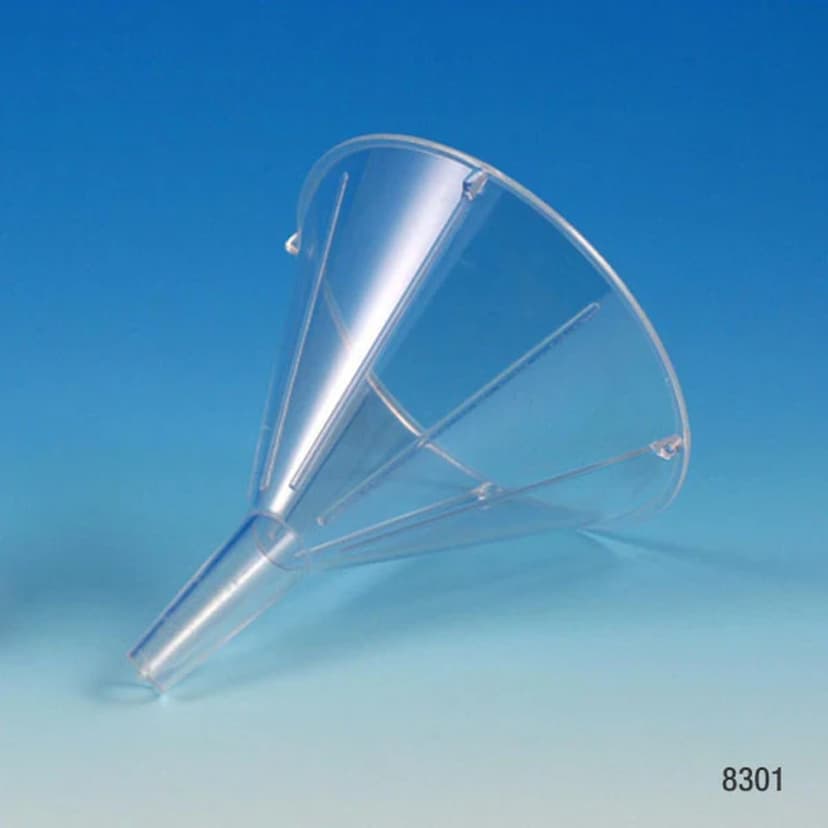Funnel, 65mm, PP (uses 12.5cm filter paper)