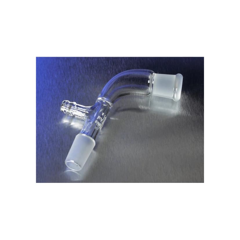 PYREX 105° Angle Vacuum Connecting Adapter with 14/20 Joints