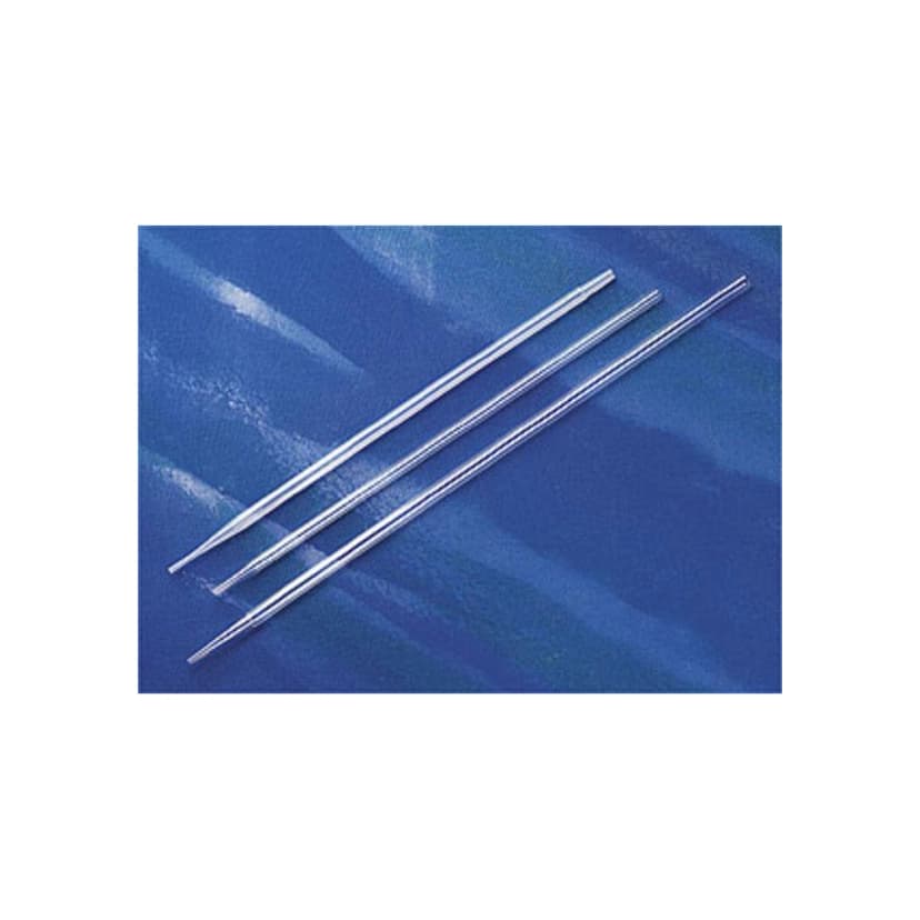 Costar 2mL Aspirating Pipets, Polystyrene, Without Graduations, Individually Paper/Plastic Wrapped, Sterile, 50/Bag, 500/Case
