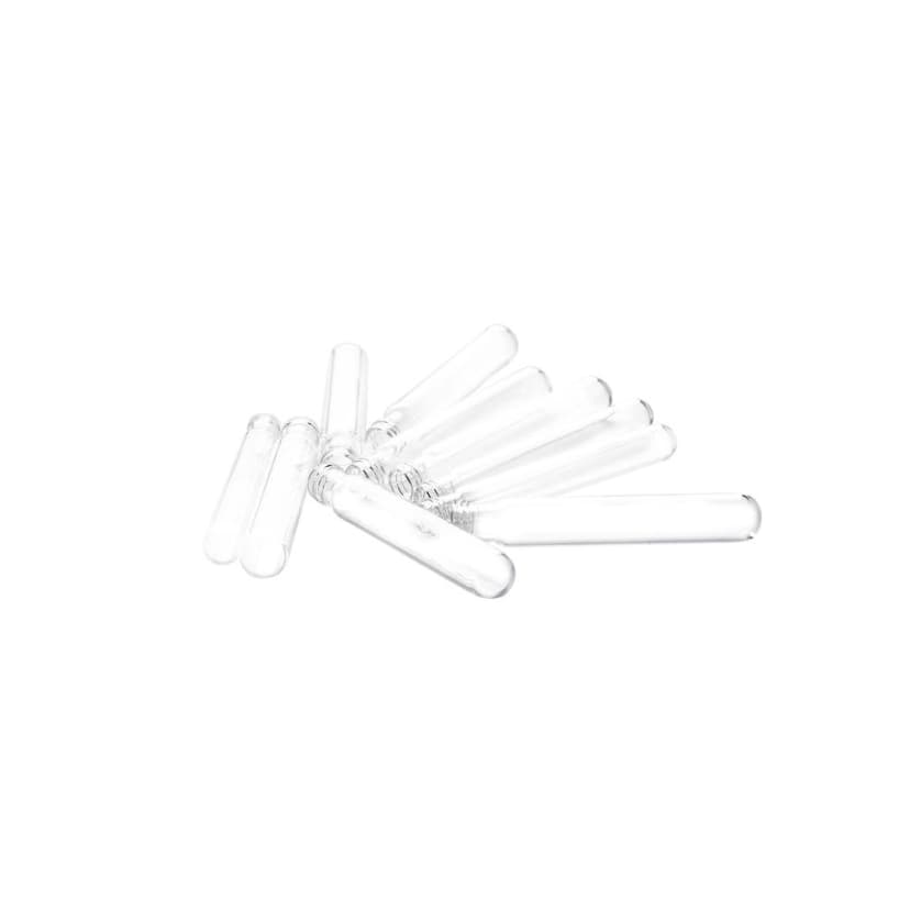 PYREX 13x100mm Disposable Round Bottom Threaded Culture Tubes, Without Marking Spot or Caps, Bulk Pack