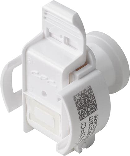 CPC® AseptiQuik S Sanitary HT Connector,  3/4" Hose Barb Genderless, PC, AQS33012HT, 100/PK