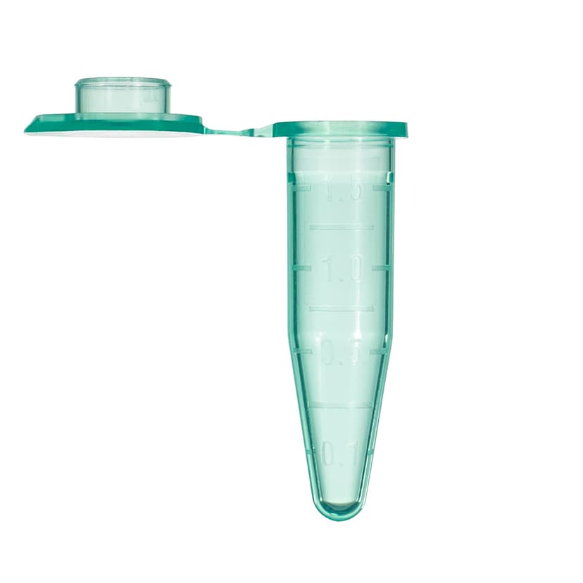 Microcentrifuge Tubes (MCT), 1.7mL, Green