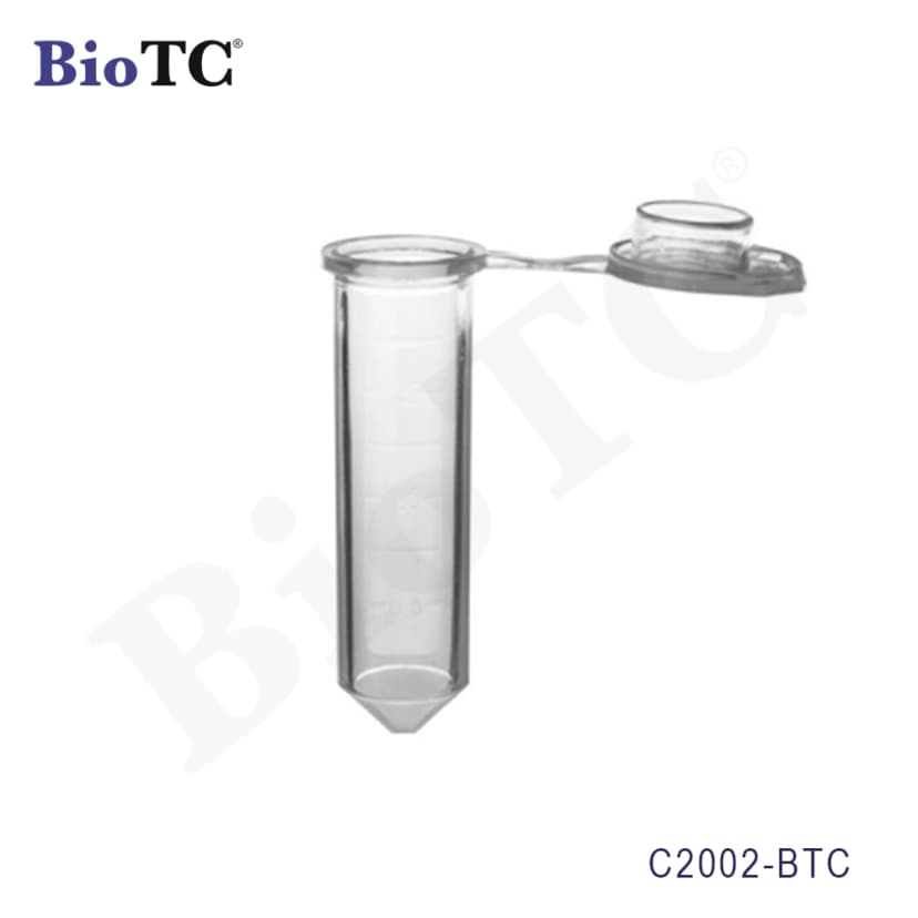Micro Centrifuge Tubes 2mL, Sterile, Natural