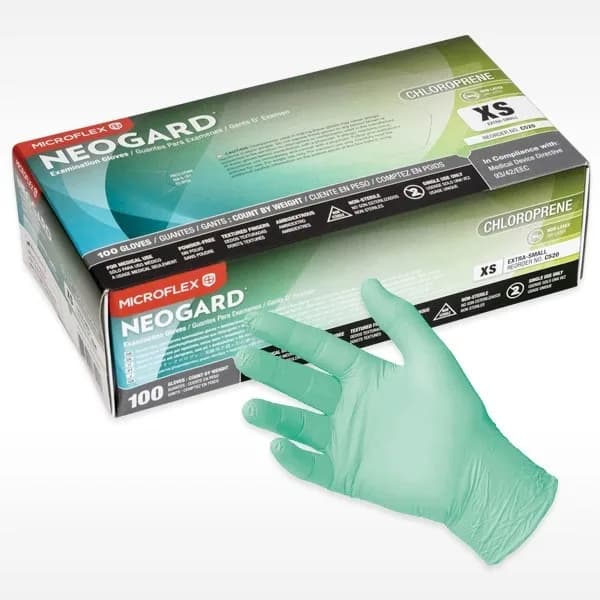 Neogard PF Chloroprene Exam Glove Medium