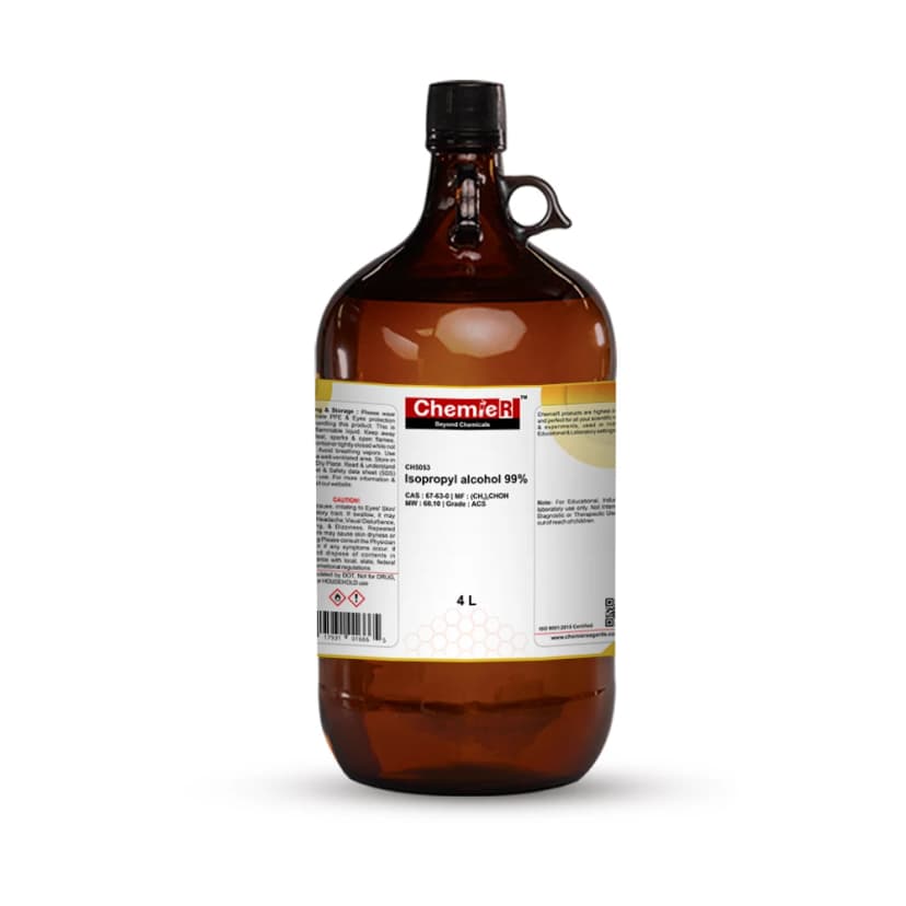 Isopropyl Alcohol ACS, 4L