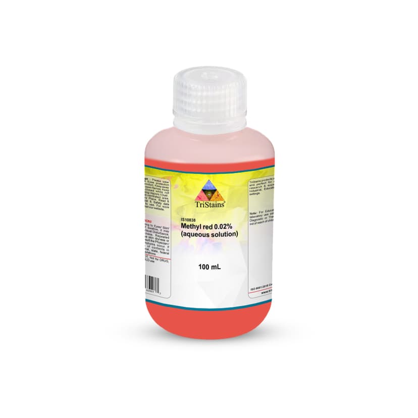 Methyl Red 0.02% - 100mL