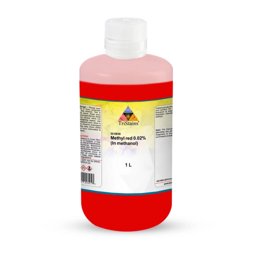 Methyl Red 0.02% In Methanol - 1L