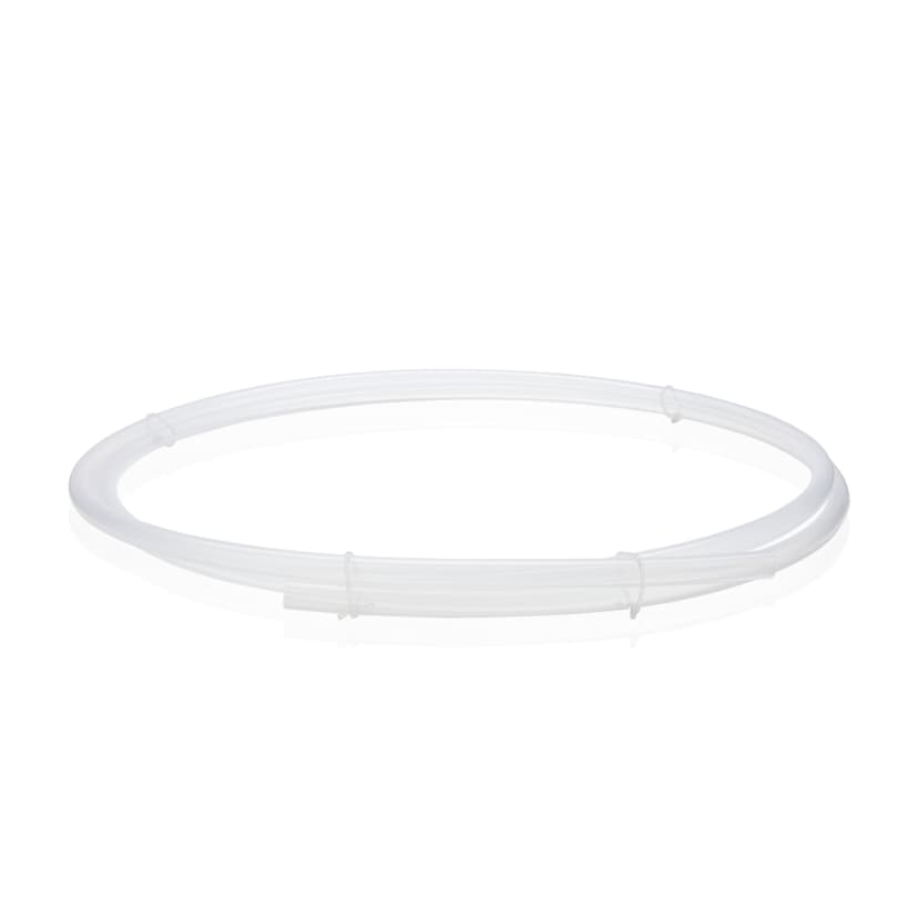 EZLabpure™ Peroxide cured silicone transparent Tubing 3 mm (1/8") ID X 6 mm (1/4") OD, 50 ft