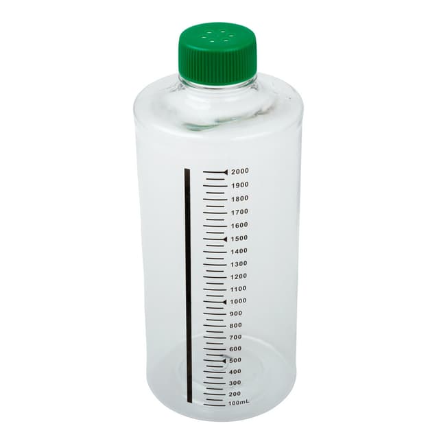 850cm² Roller Bottle, Tissue Culture Treated, Printed Graduations, Vented Cap, Sterile