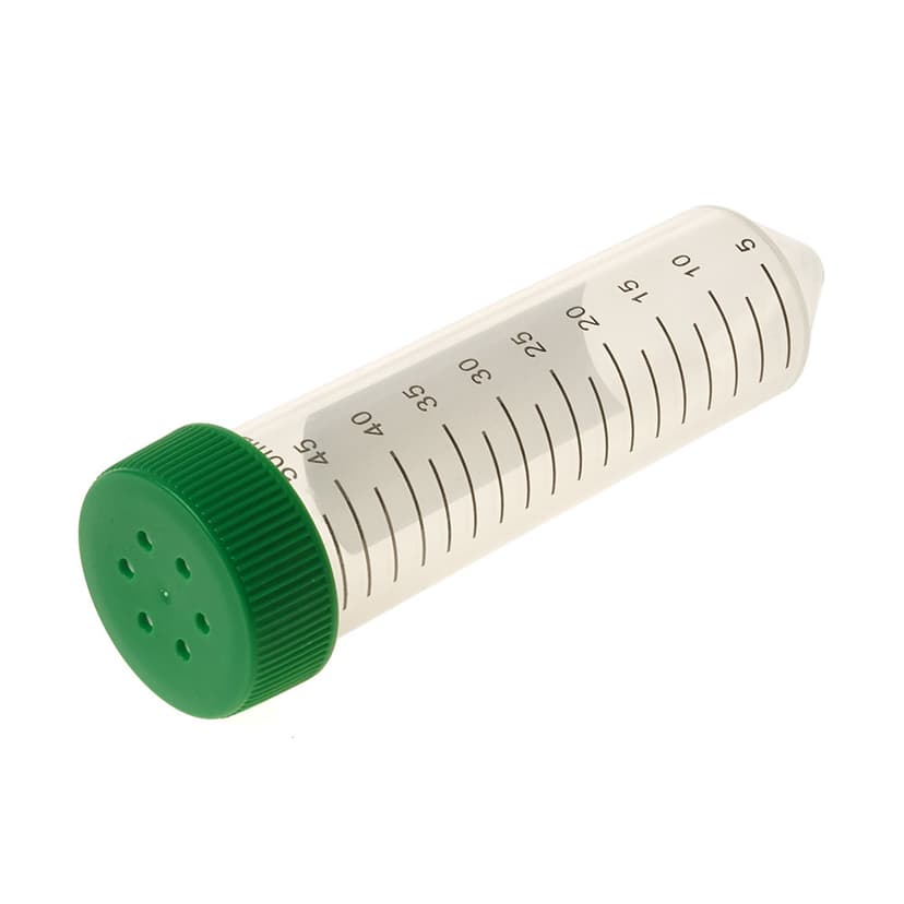 50mL Bio-Reaction Tube  Foam Rack, Sterile