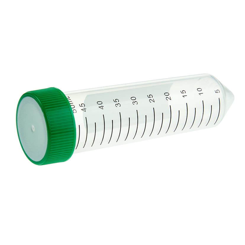 50mL Centrifuge Tube, Marking Spot Caps  Foam Rack, Sterile