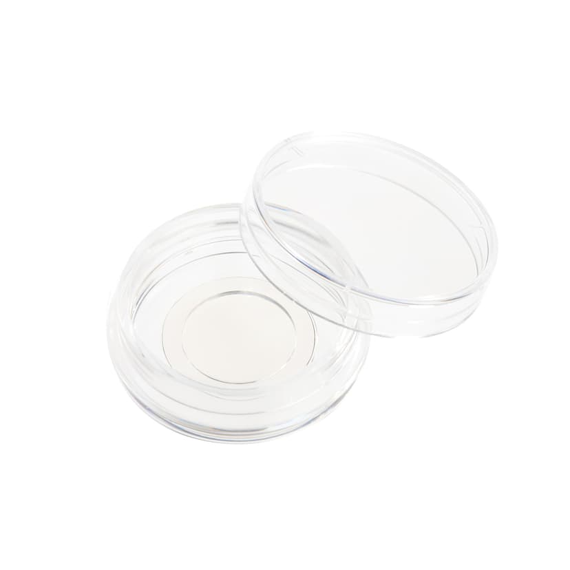 30mm x 10mm Tissue Culture Treated Dish, 15mm Glass Bottom, Sterile