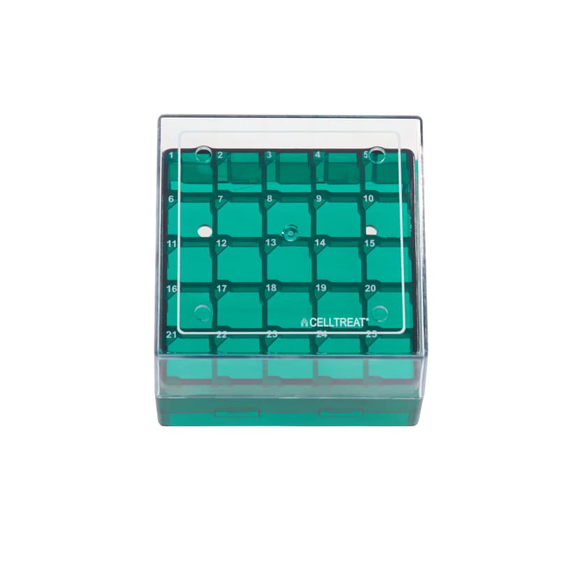 CELLTREAT Freeze Cryogenic Vials  Rack & Storage Box
