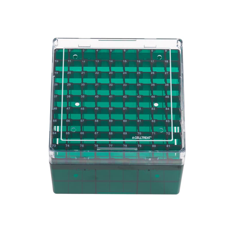 CELLTREAT Freeze Cryogenic Vials  Rack & Storage Box