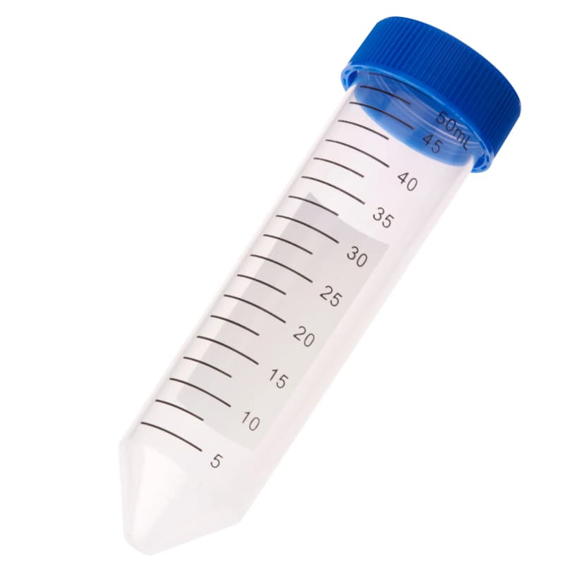 50mL Centrifuge Tube, Blue Cap  Bag, Sterile