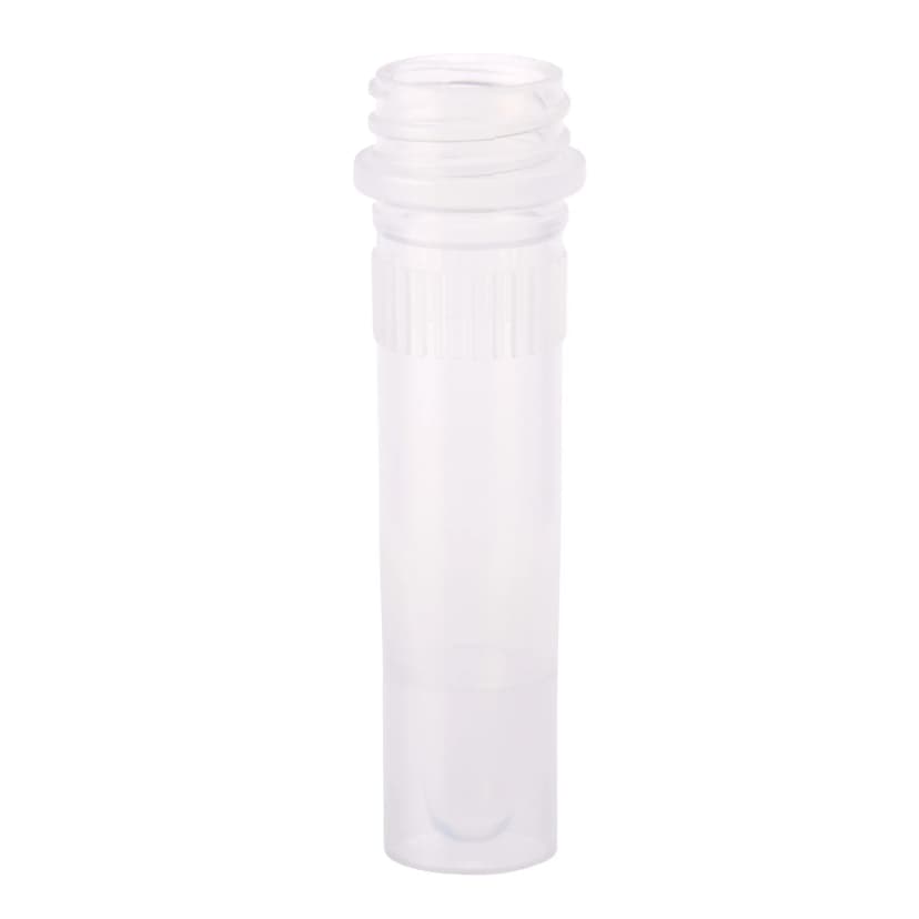 TUBE ONLY, 1.5mL Screw Top Micro Tube, Self-Standing, Grip Band, Non-sterile