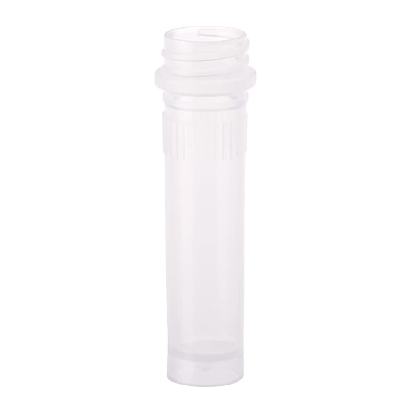 TUBE ONLY, 2.0mL Screw Top Micro Tube, Self-Standing, Grip Band, Non-sterile