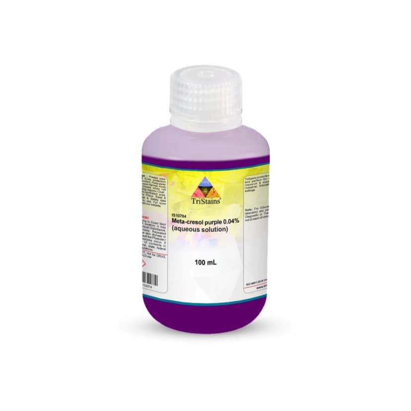 meta-Cresol Purple 0.04% - 100mL