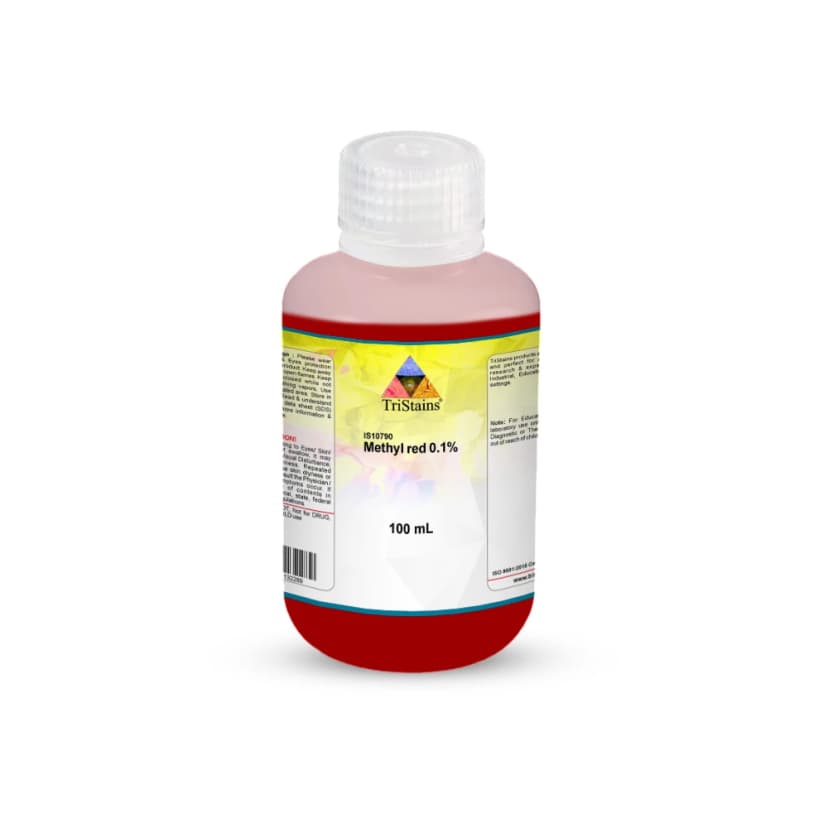 Methyl Red 0.1% - 100mL
