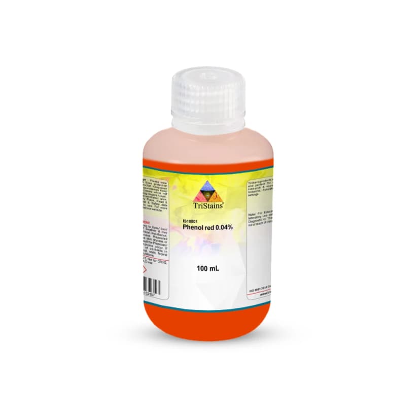 Phenol Red 0.04% - 100mL