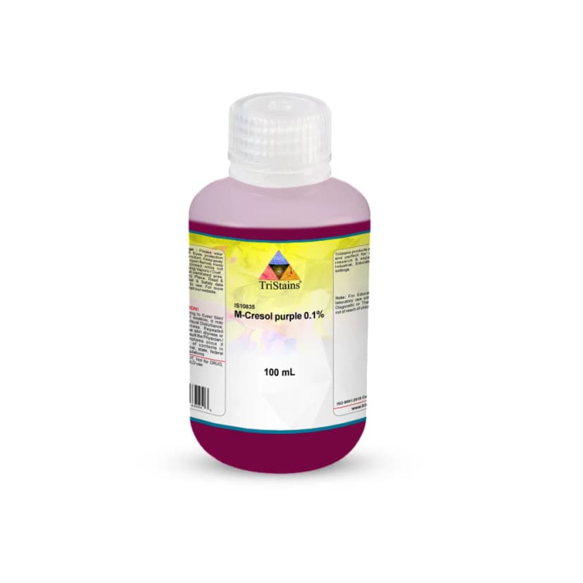 M-Cresol Purple 0.1% - 100mL