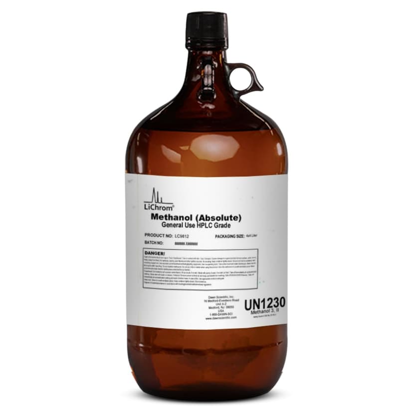 Methanol Absolute HPLC-4x4L