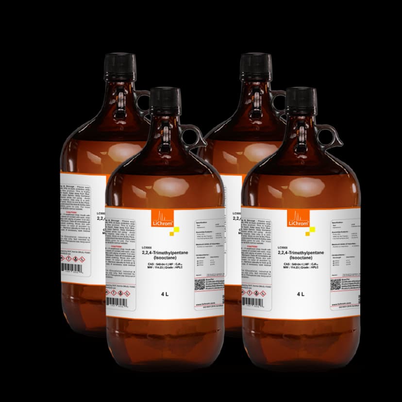 2,2,4-Trimethylpentane (Isooctane) HPLC 4x4L
