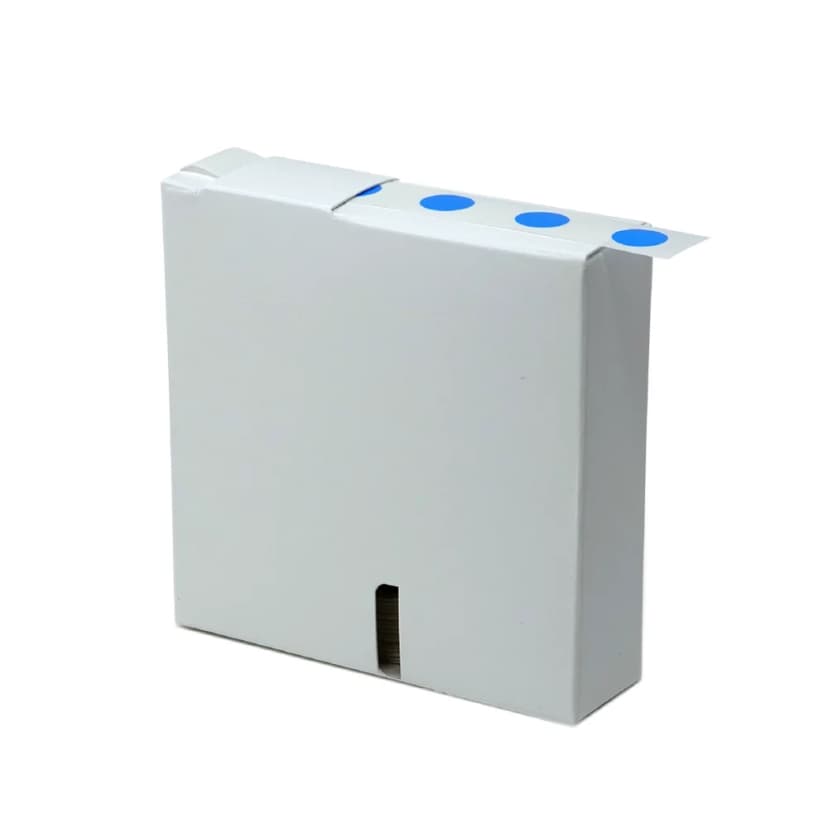 Label Rolls, Cryo, 13mm Dots, for 1.5-2mL Tubes, Blue