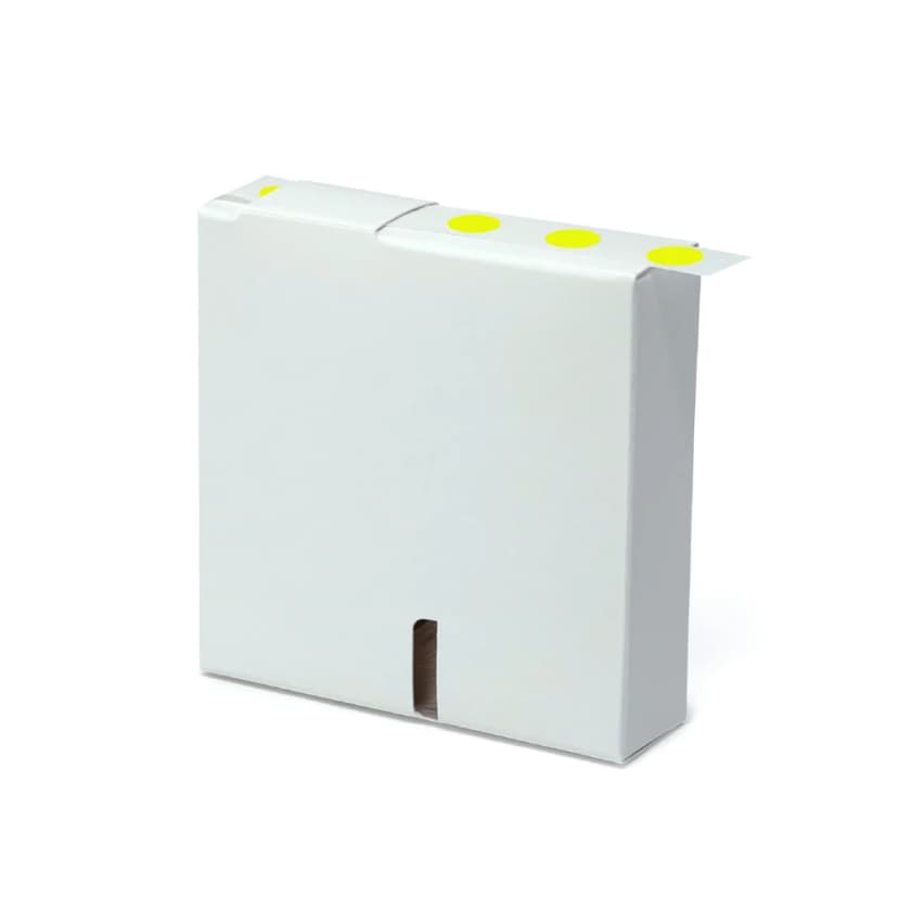 Label Rolls, Cryo, 13mm Dots, for 1.5-2mL Tubes, Yellow