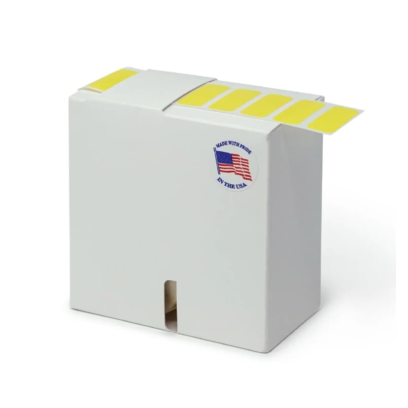 Label Rolls, Cryo, 38x19mm, for General Use, Yellow