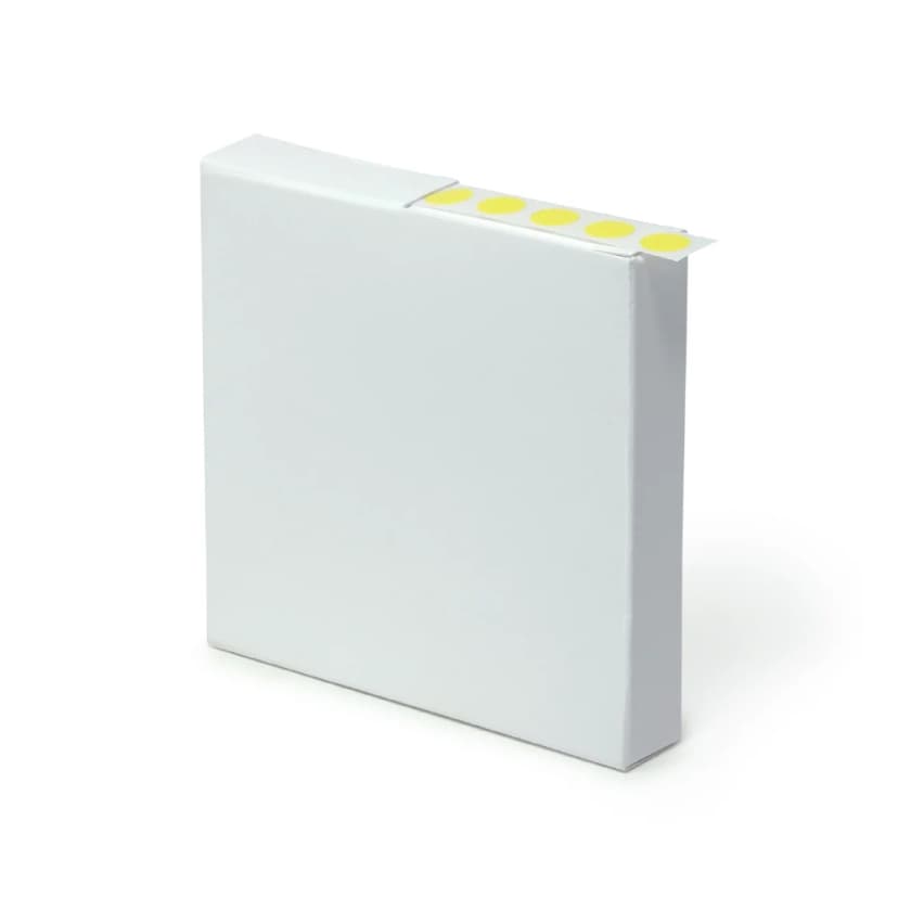 Label Rolls, Cryo, 9.5mm Dots, for 0.5-1.5mL Tubes, Yellow