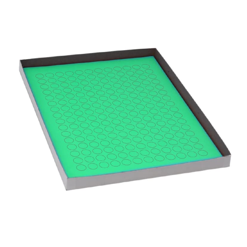 Label Sheets, Cryo, 13mm Dots, for 1.5-2mL Tubes, 20 Sheets, 192 Labels per Sheets, Green