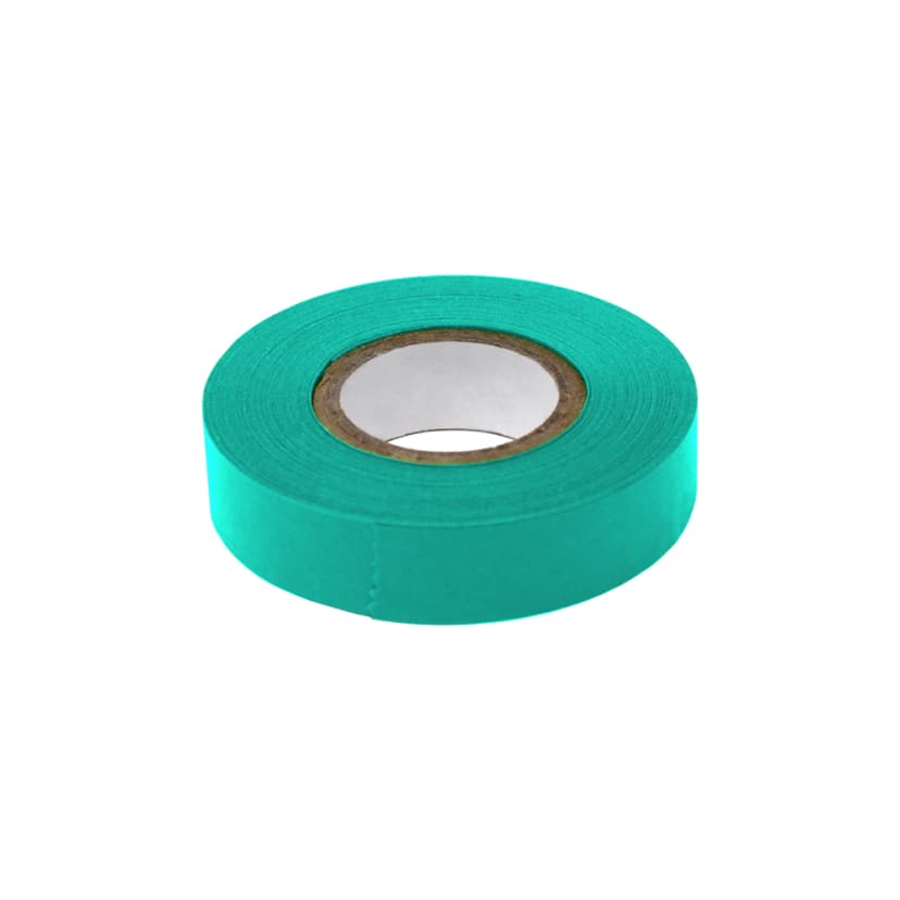 Labeling Tape, 1/2" x 500" per Roll, 6 Rolls/Box, Aqua