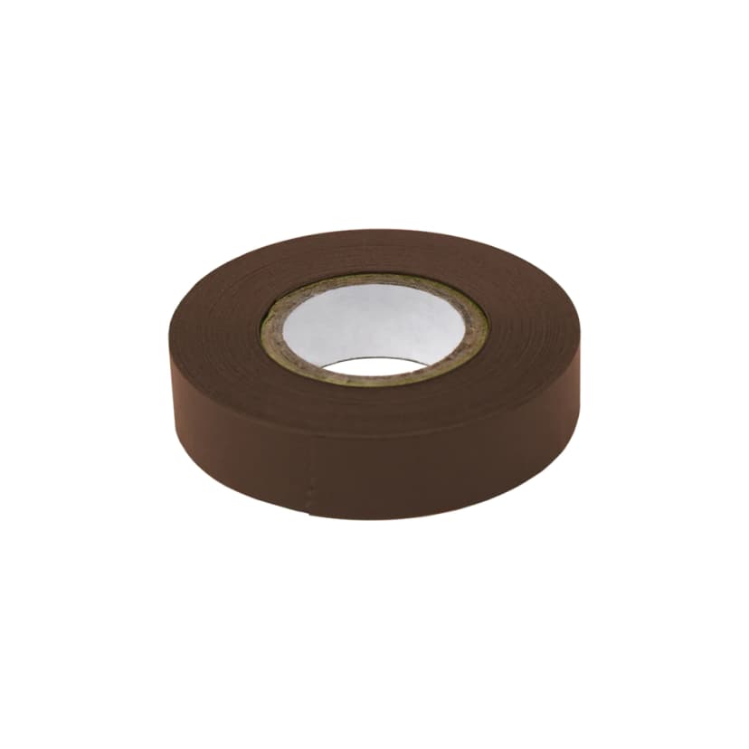 Labeling Tape, 1/2" x 500" per Roll, 6 Rolls/Box, Brown
