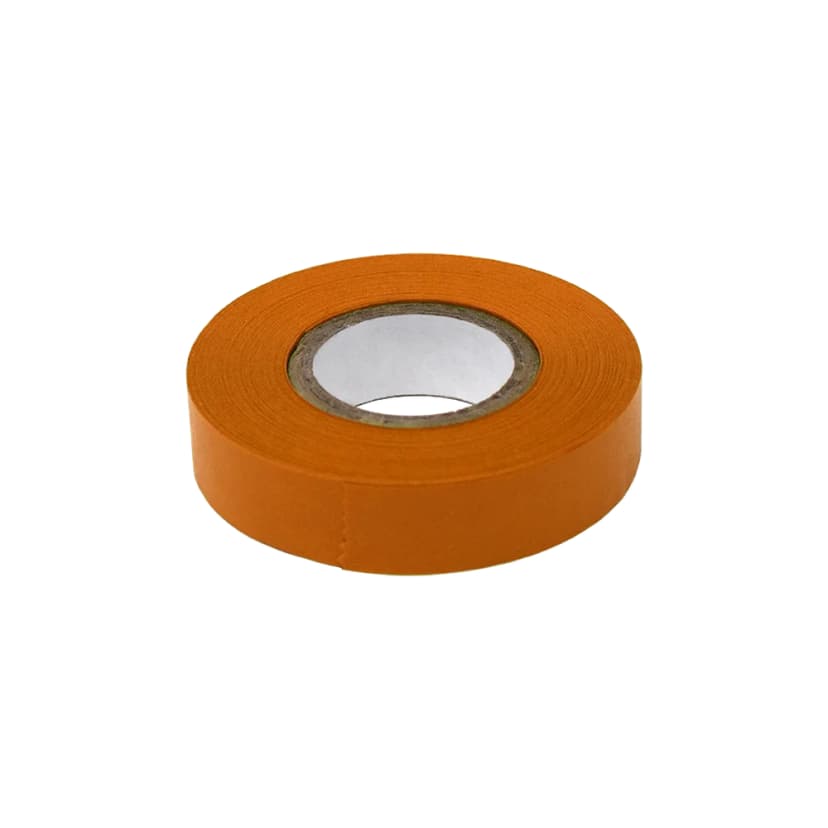 Labeling Tape, 1/2" x 500" per Roll, 6 Rolls/Box, Orange