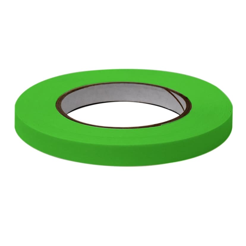 Labeling Tape, 1/2" x 60yd per Roll, 6 Rolls/Case, Green