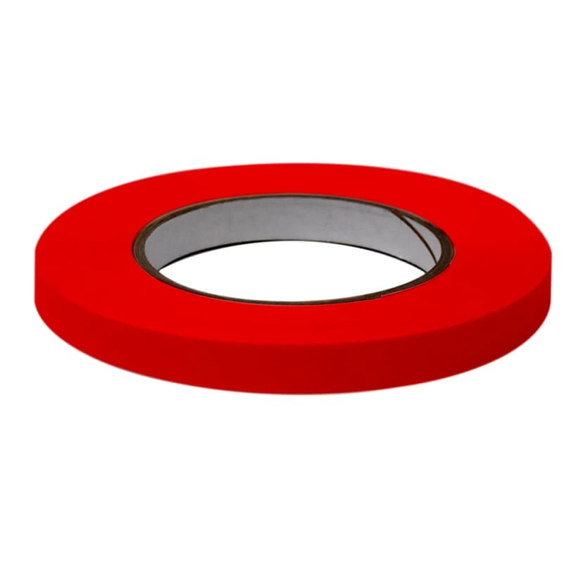 Labeling Tape, 1/2" x 60yd per Roll, 6 Rolls/Case, Red