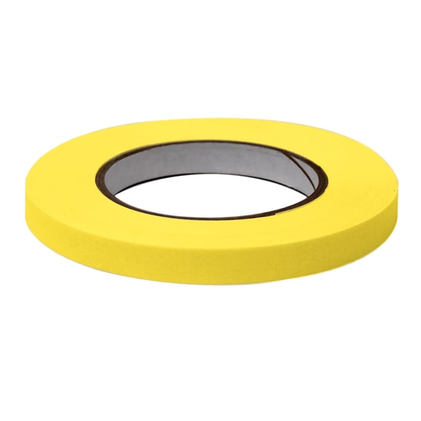 Labeling Tape, 1/2" x 60yd per Roll, 6 Rolls/Case, Yellow
