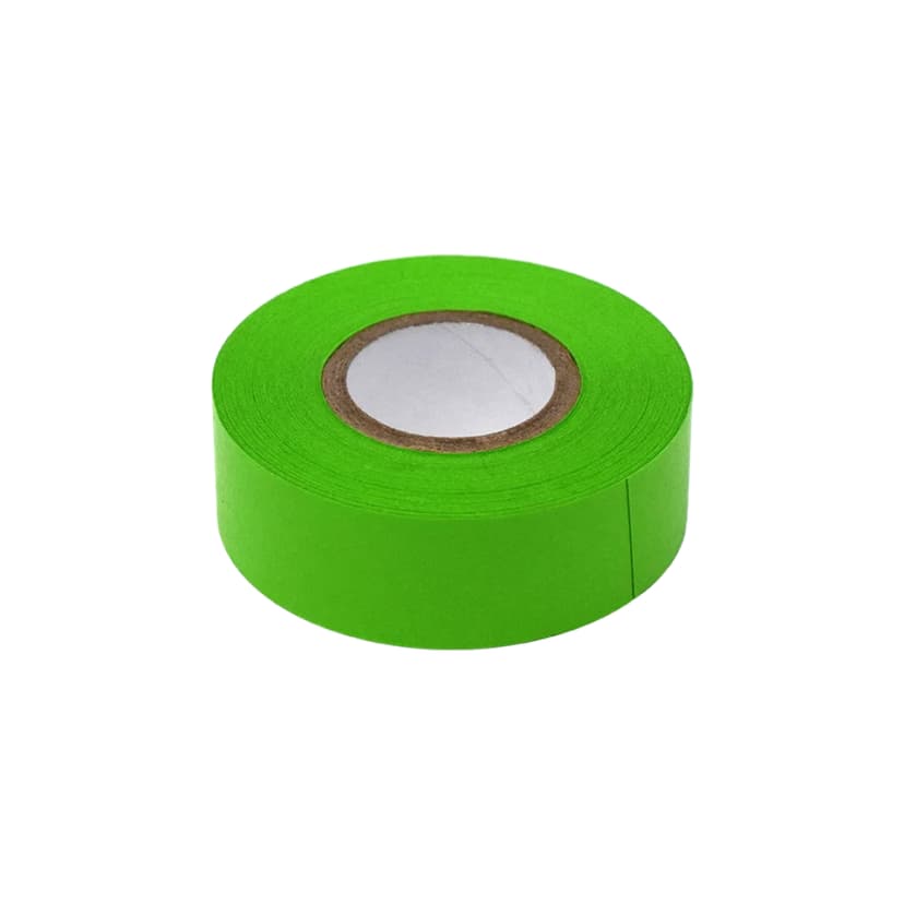 Labeling Tape, 3/4" x 500" per Roll, 4 Rolls/Box, Green