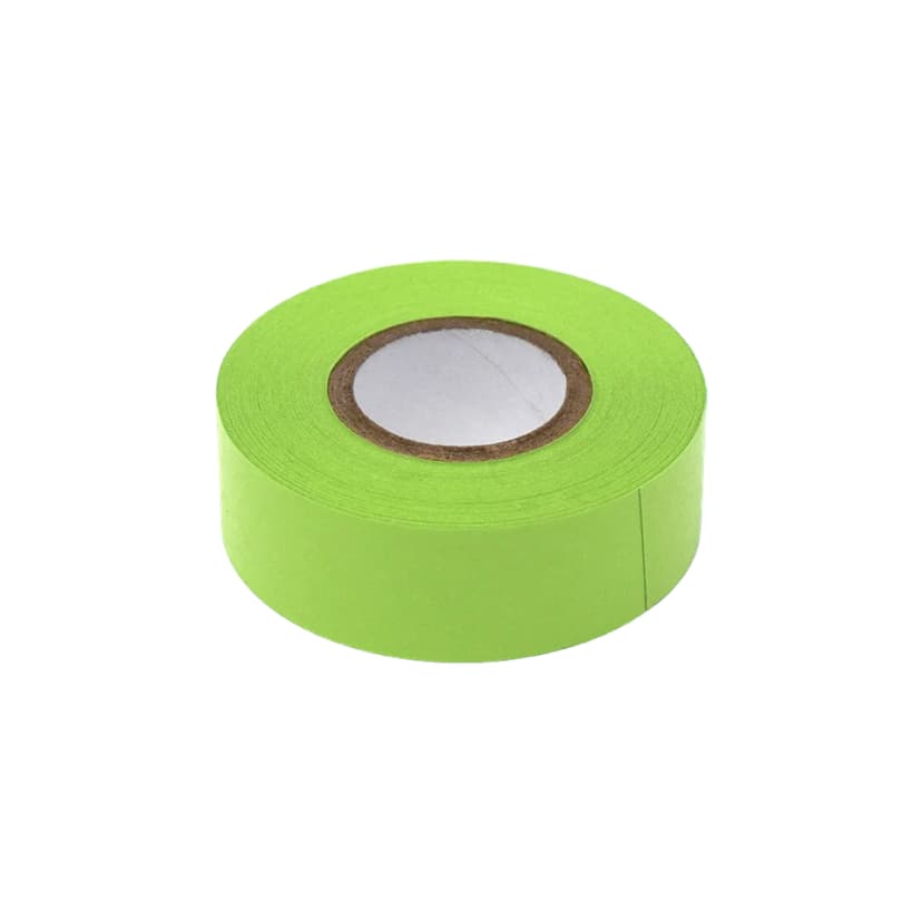 Labeling Tape, 3/4" x 500" per Roll, 4 Rolls/Box, Lime